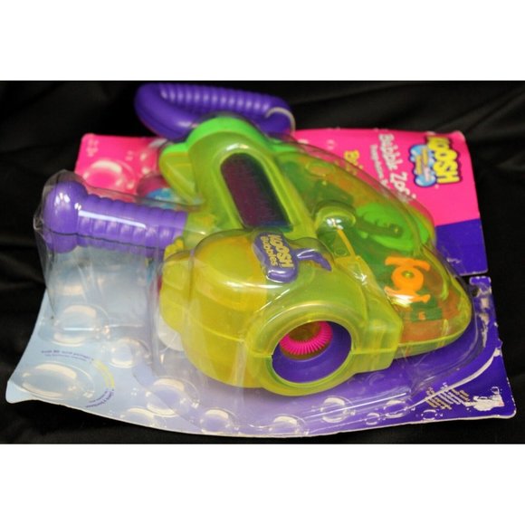 Vtg 90s Koosh Bubble Toy Gun Bazooka Pump Action Gears Solution Kids - Picture 4 of 7